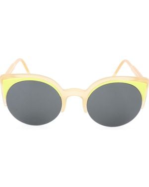 Retrosuperfuture 50Mm Cat Eye Sunglasses - Yellow