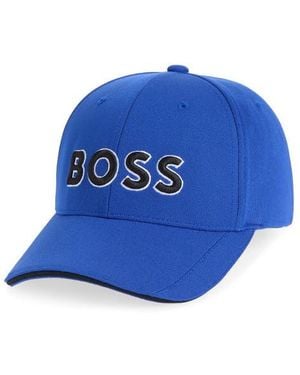 BOSS Logo Baseball Cap - Blue