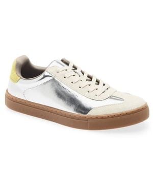 AllSaints Flip Leather Sneaker - White