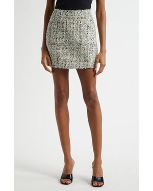 Cinq À Sept Anya Randi Bouclé Skirt - Multicolor