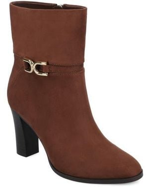 Journee Collection Freyja Bootie - Brown