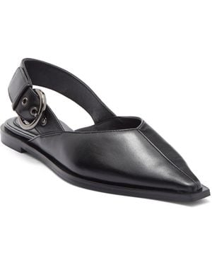 Jeffrey Campbell Wentz Slingback Flat - Black