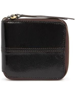 Hobo International Zippy Leather Wallet - Black