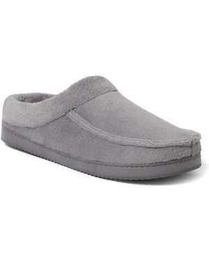 Dearfoams Corby Terry Clog Slipper - Gray