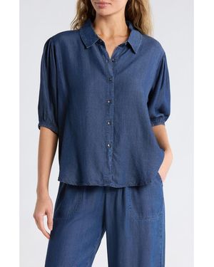 Splendid Button-Up Shirt - Blue
