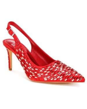 LONDON RAG Lutina Mirrored Jewel Slingback Pump