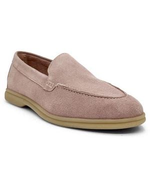 Chelsea Crew Lama Suede Loafer - Brown