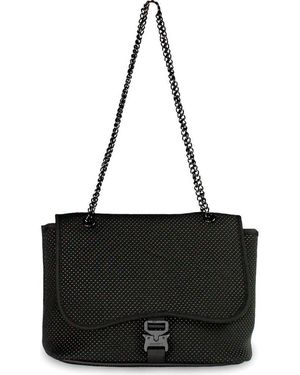 Pop Ups Brand Water Resistant Neoprene Shoulder Bag - Black