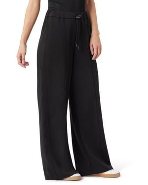 Scotch & Soda Pull-On Wide Leg Pants - Black