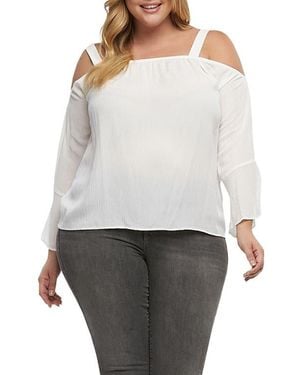 Tart Collections Indra Cold Shoulder Top - Gray