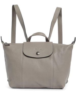 Longchamp Top Handle Backpack - Gray