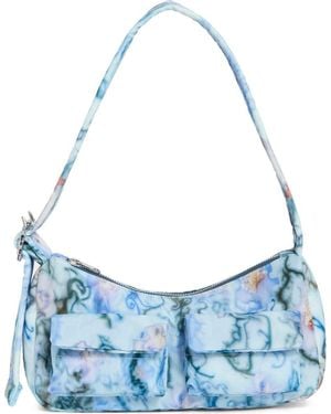 BAGGU Cargo Nylon Shoulder Bag - Blue
