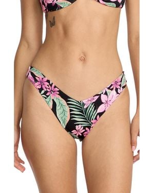 Volcom Gritty Aloha 'V' Bikini Bottoms - Blue