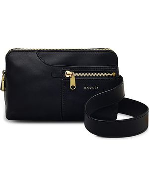 Radley Pockets Leather Crossbody Bag - Blue