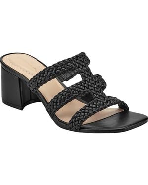 Bandolino Mumm Block Heel Sandal - Black