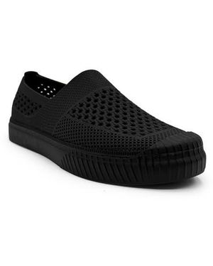 Chelsea Crew Ruby Knit Slip-On Sneaker - Black
