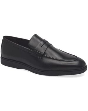 Vittorio Russo Jimmy Penny Loafer - Black