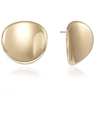 Ettika Modern Circle Stud Earrings - Natural