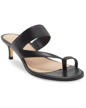Stuart Weitzman Remy Slide Sandal - Black