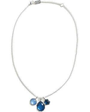 Ippolita Wonderland 3-Stone Charm Necklace - White