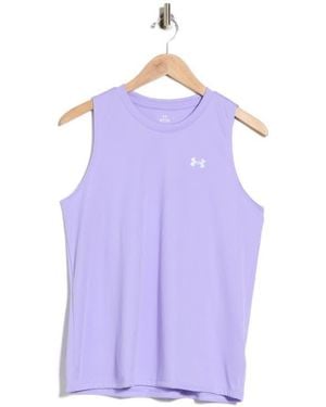 Under Armour Velocity Performance Tank - Purple