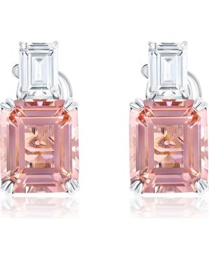 Suzy Levian Gala Firework Stud Earrings - Pink