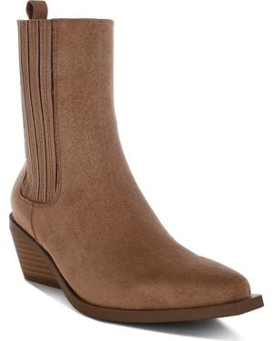 LONDON RAG Lording Western Boot - Brown