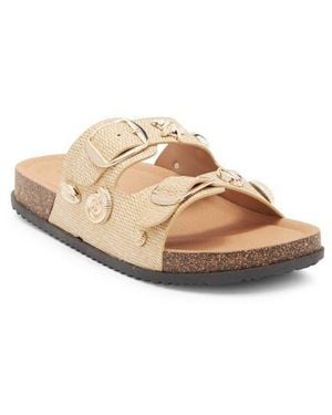 Top Moda Arissa Slide Sandal - Natural