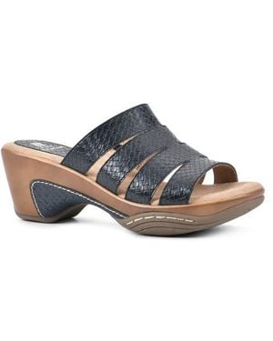 White Mountain Mountain Valora Wedge Sandal - White