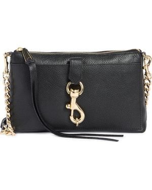 Rebecca Minkoff Megan Top Zip Crossbody Bag - Black