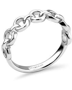 DEVATA Cable Link Ring - Blue