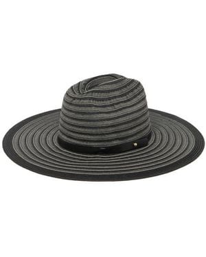 San Diego Hat Cattleman's Crease Sun Hat - Black