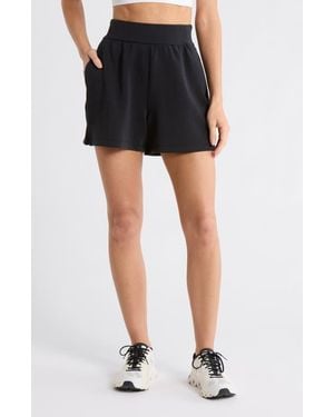 90 Degrees Seasoft Softlite Mid Rise Shorts - Black