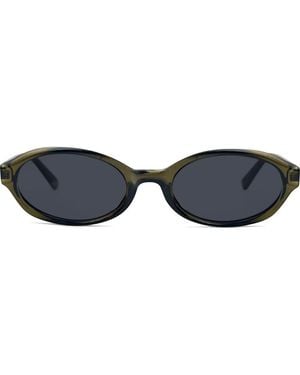 Rebecca Minkoff Fallon 54Mm Oval Sunglasses - Blue