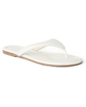 Bruno Magli Malora Flip Flop - White