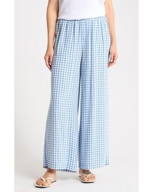 Splendid Capri Palazzo Pants - Blue