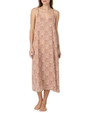 DKNY Long Chemise - Pink