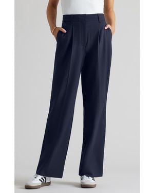 Rhone Commuter Pleat Pants - Blue