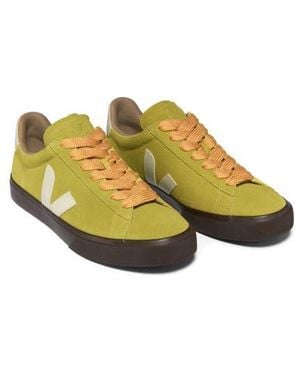 Veja Campo Pierre Low Lace Sneaker - Yellow
