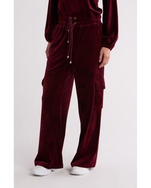 Gemma  Jane Wide Leg Corduroy Pants - Red