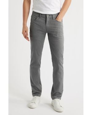 Brax Chuck Modern Fit Chambray Pants - Gray