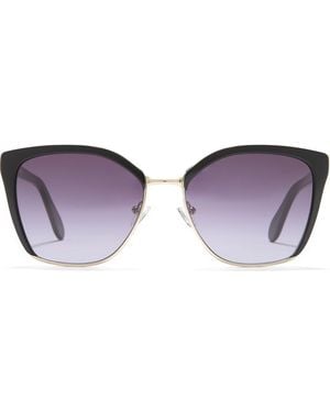 BCBGMAXAZRIA 56Mm Cat Eye Sunglasses - Purple