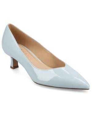Journee Collection Pammie Pump - White