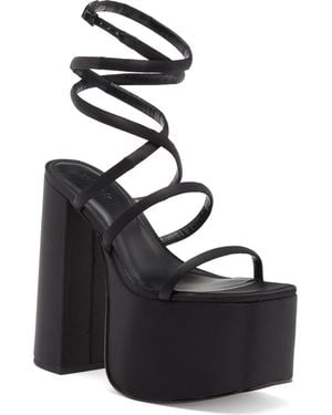 Cult Gaia Hyte Platform Sandal - Black