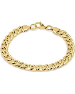 Steeltime Curb Chain Bracelet - Metallic