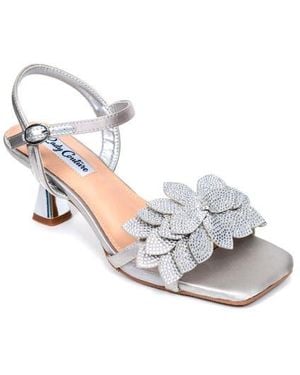 Lady Couture Lorin Ankle Strap Sandal - White