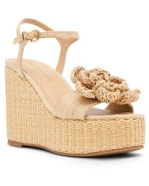 Madden Girl Sasssy Platform Wedge Sandal - Natural