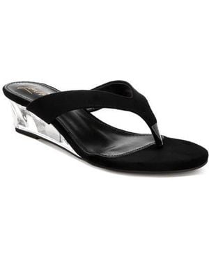 LONDON RAG Zabila Wedge Heel Sandal - White