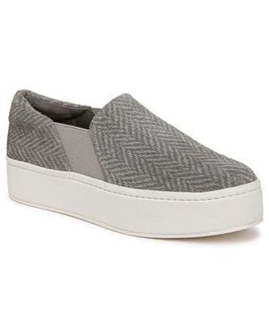 Vince Warren Platform Slip-On Sneaker - Gray