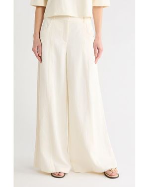 Twp Dees Wide Leg Pants - White